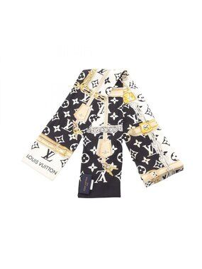 Louis Vuitton Scarf Bandeau Monogram Confidential Silk